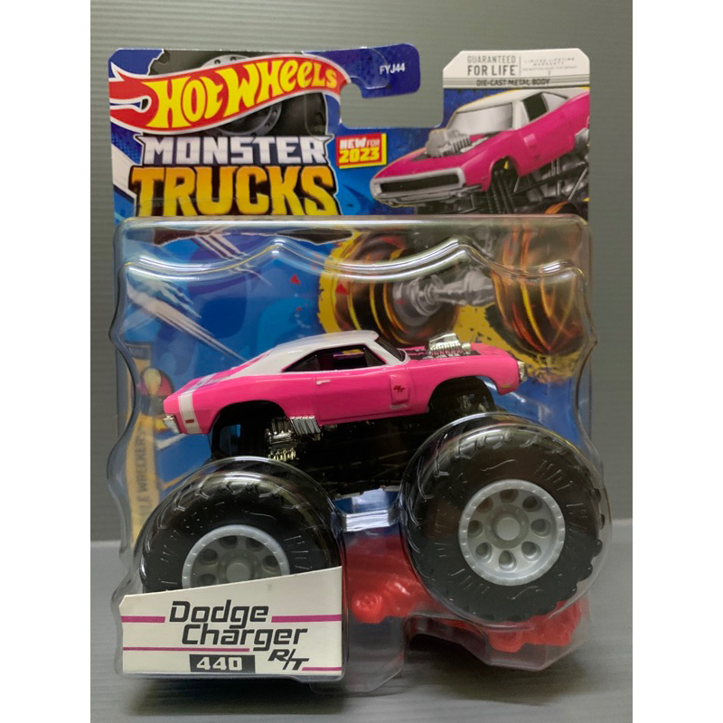 HOT WHEELS MONSTER TRUCK DODGE CHARGER PINK | Shopee Malaysia