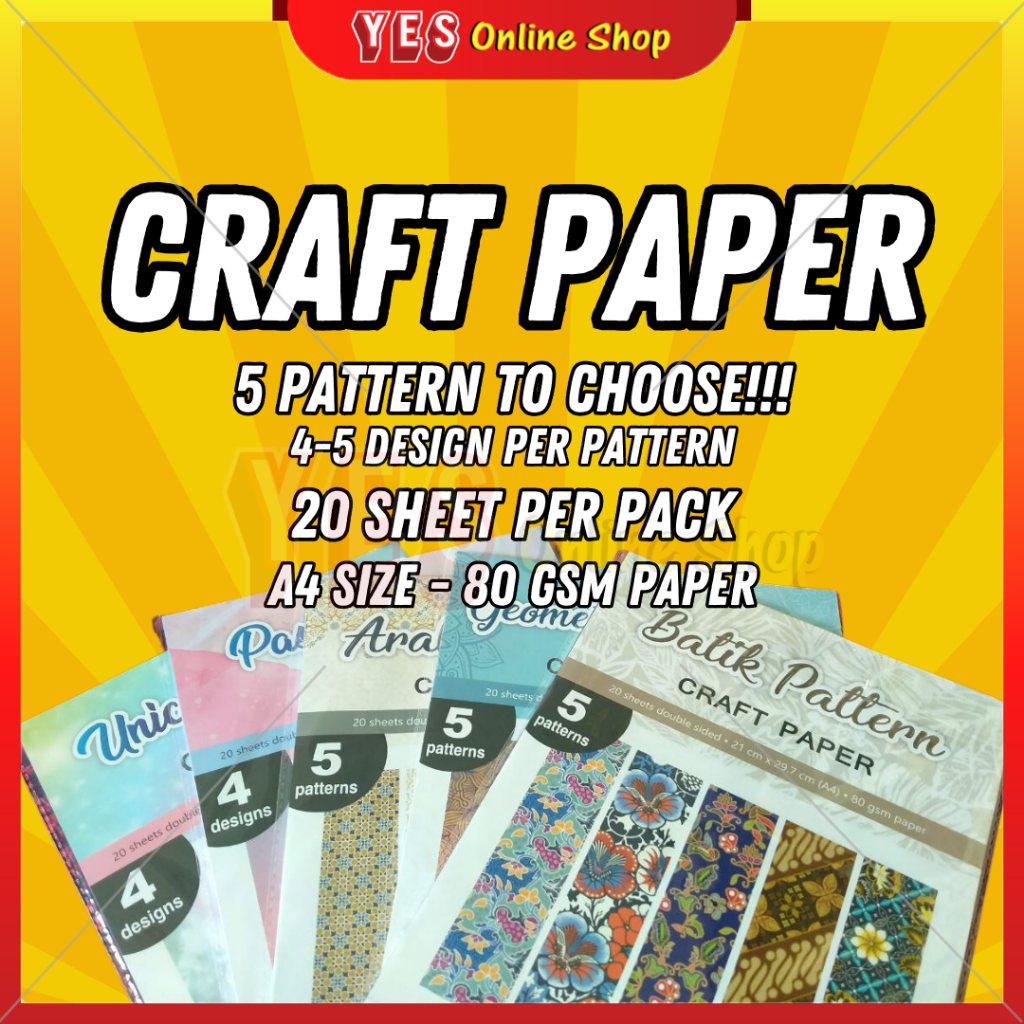 Craft paper store online shop