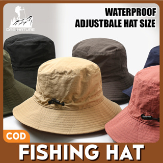 Das Nature™ Camping Sun Hat Foldable Hat Outdoor Bucket Hat Topi Hiking Hat  Sun Hat Fishing Hat Basin Cap