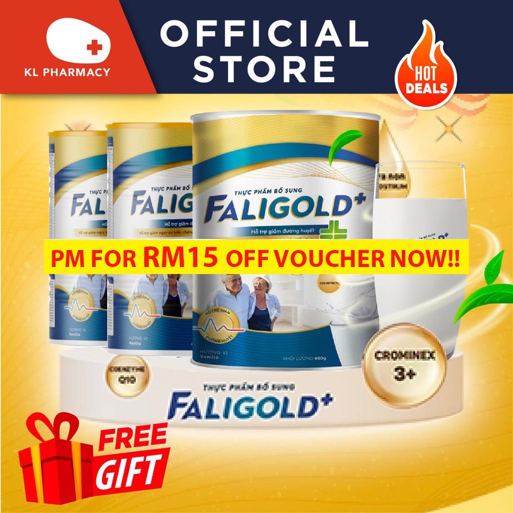 [3 TINS][PHARMACY STOCK][100% ORIGINAL][READY STOCK] FALIGOLD Milk for ...