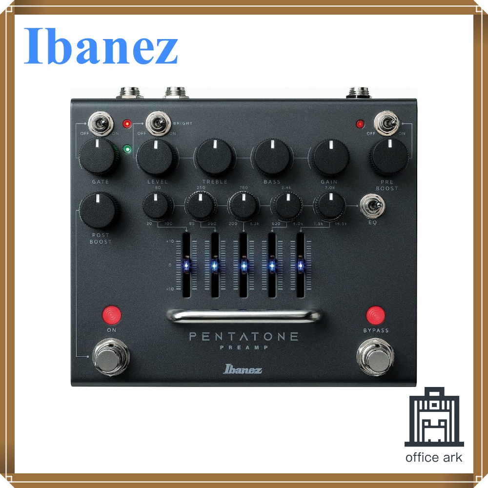 Ibanez 5-band parametric EQ/noise gate equipped 