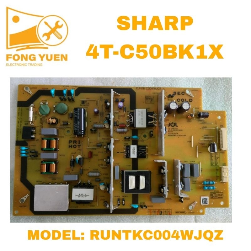 SHARP TV POWER BOARD 4TC50BK1X (VERSION2) Shopee Malaysia