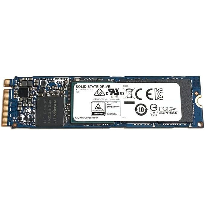 M.2 Ssd Used TOSHIBA KXG60ZNV512G XG6 512G M2 Solid State Drive