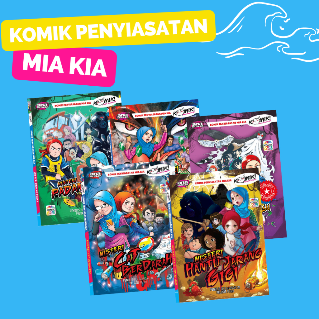 Siri Komik Penyiasatan Mia Kia | Hantu Jarang Gigi | RASUKAN MATA ...