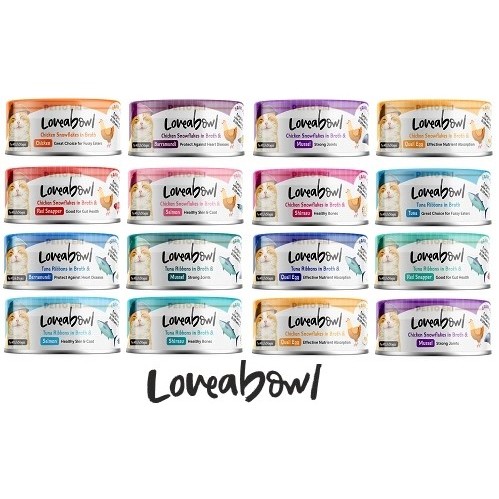 Loveabowl Wet Cat Food 70g / Cat / Kitten / Canned Food / Wet Food