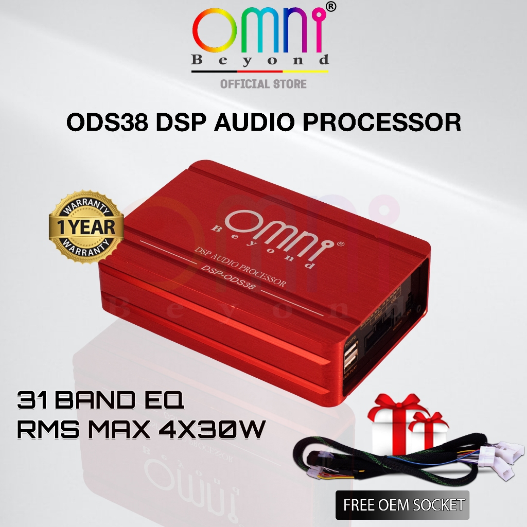 Omni Beyond Audio Processor DSP ODS38 Shopee Malaysia