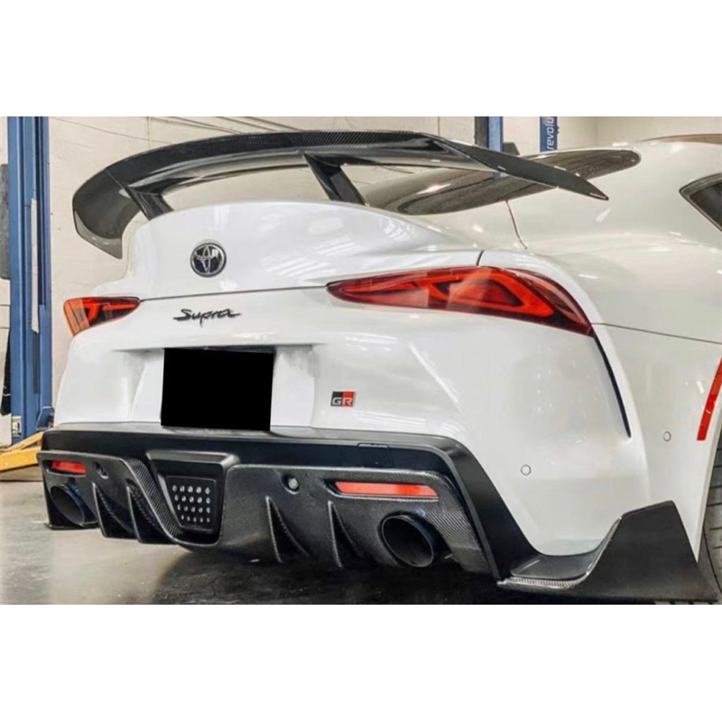 Toyota Supra A90 AIMGAIN TRD GR GT Carbon fiber rear boot trunk spoiler ...