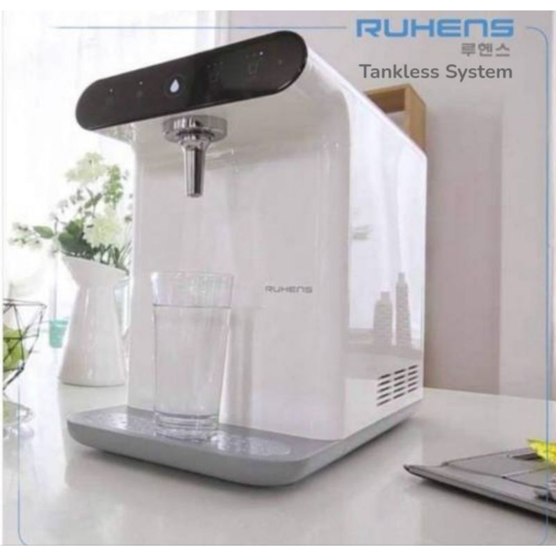 Ruhens Eco Tankless 4 Water Temperature Selection Water dispenser. Shopee Malaysia