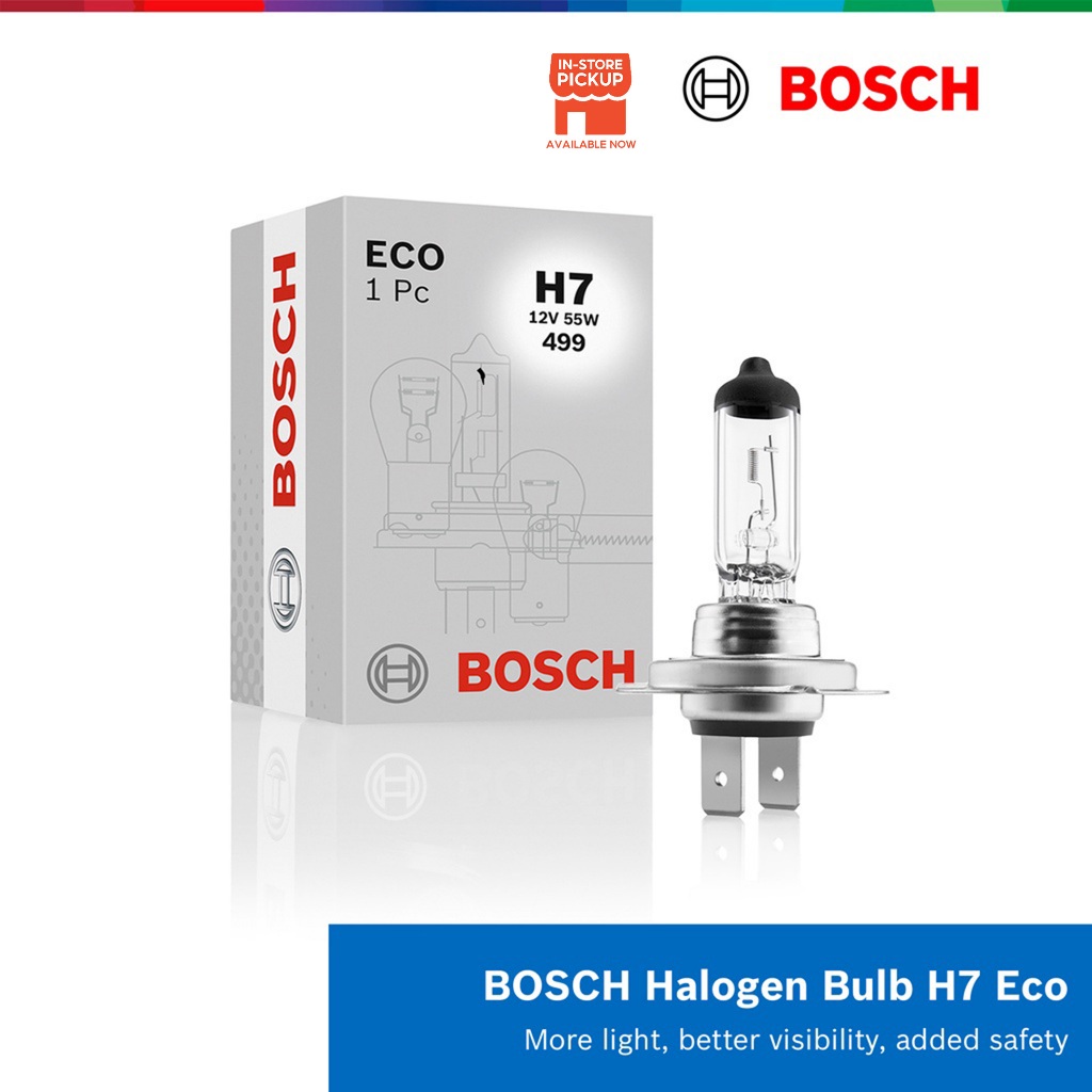Bosch H7 Halogen Headlight Bulb 1987302804 (55W) one pcs
