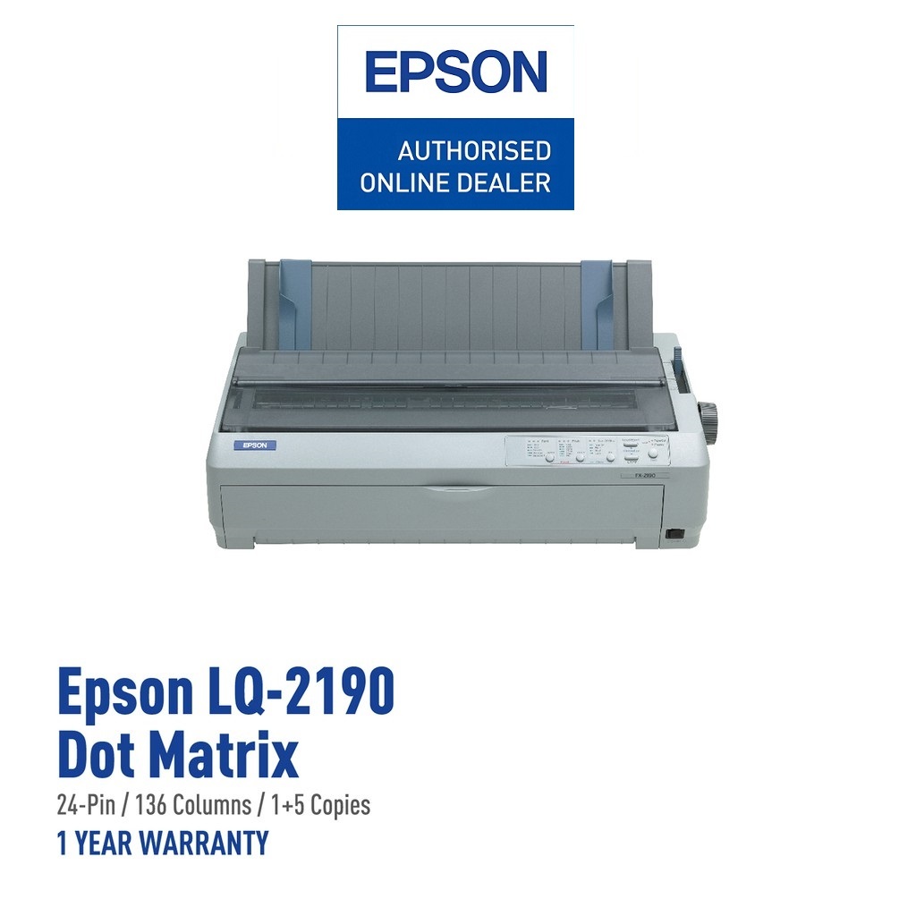 Epson LQ2190 DotMatrix Printer Shopee Malaysia