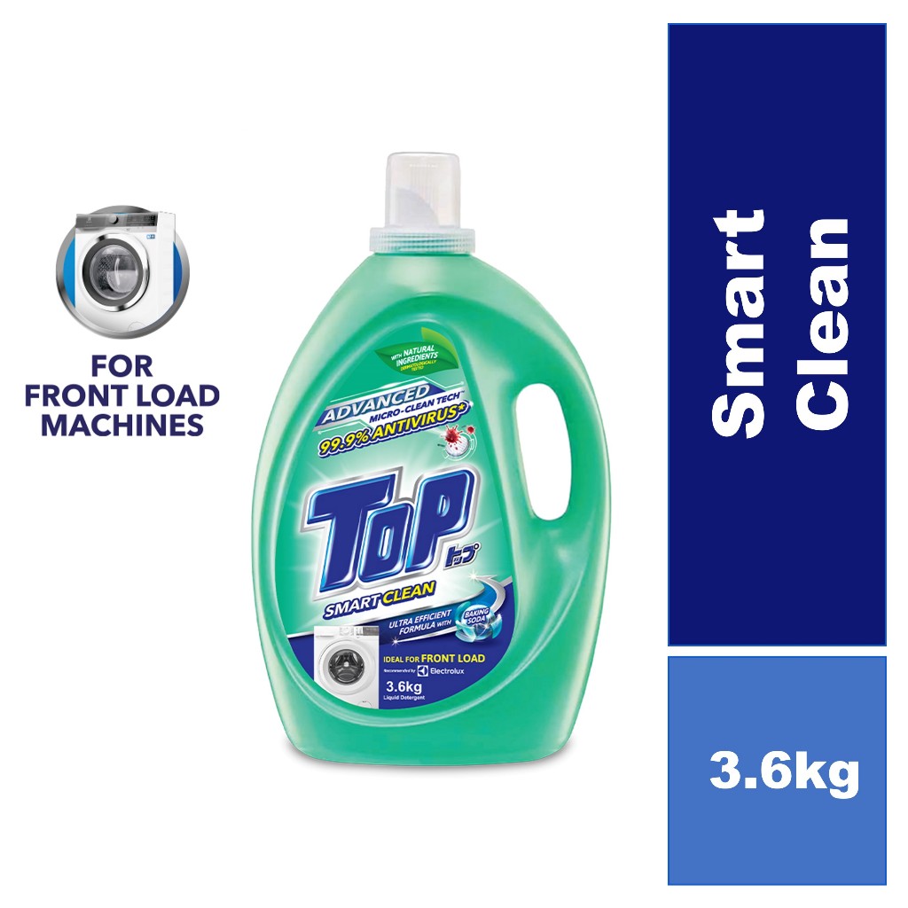 Top Liquid Detergent Smart Clean Green 3.6kg | Shopee Malaysia