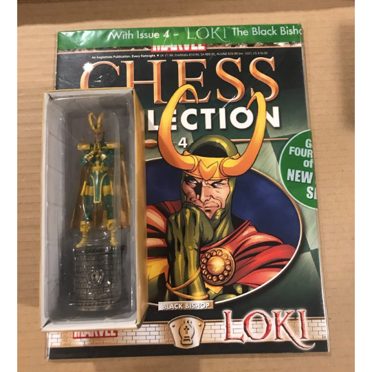 Eaglemoss Marvel Chess Collection 4 Loki Shopee Malaysia