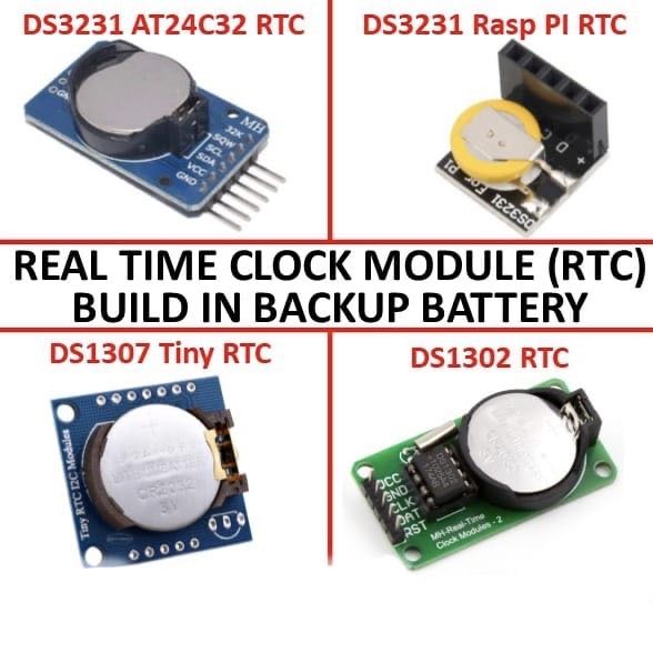 DS1302 DS1307 Tiny RTC Mini DS3231 AT24C32 IIC I2C Precision Real Time ...