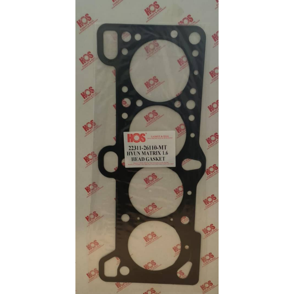HEAD GASKET [ HYUNDAI MATRIX 1.6 (OLD) ELANTRA 1.6 G4ED (1.5MM)TEBAL ] [ 2231126110CARBON