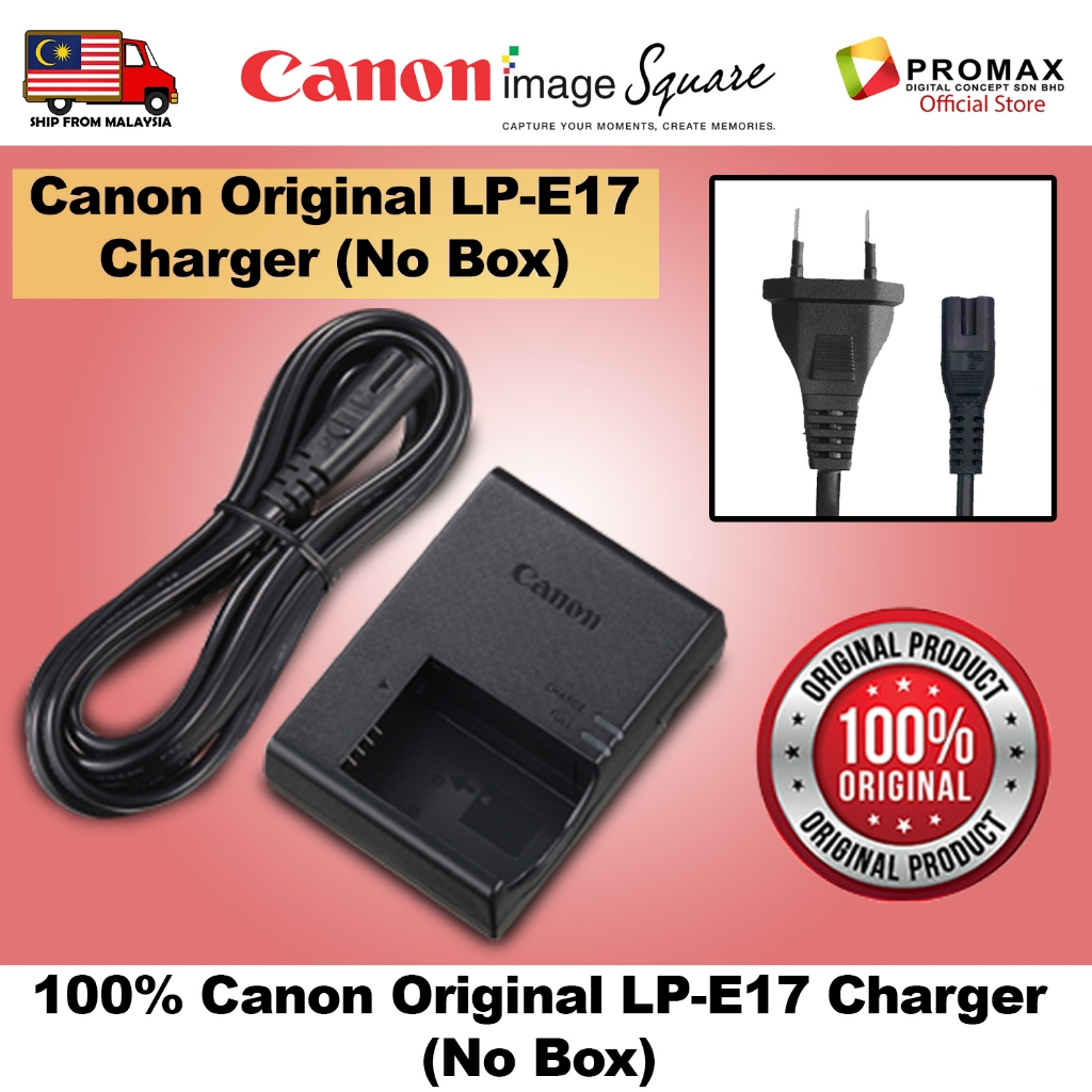 100 Original Canon LPE17 Charger (no box) Compatible Cameras For EOS