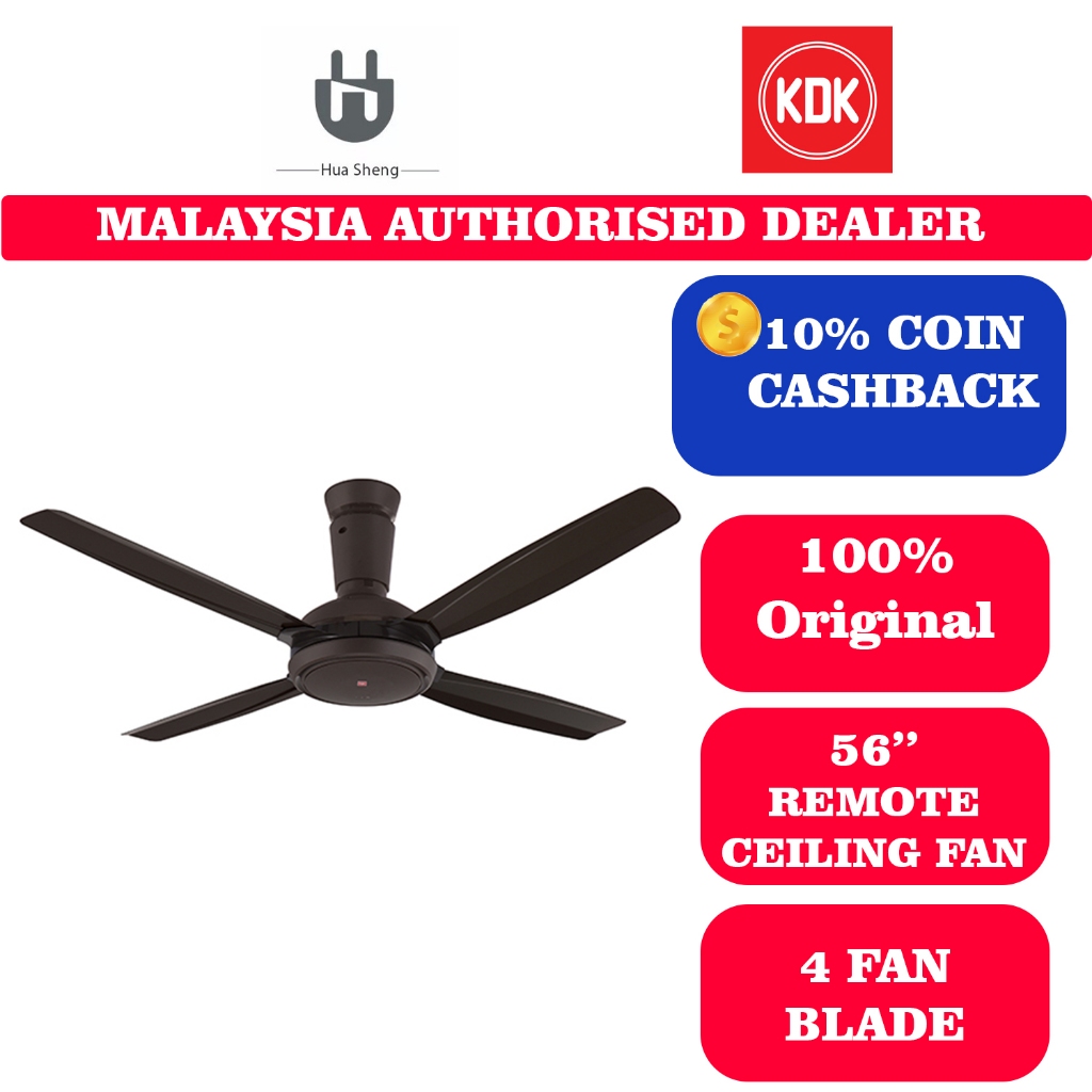 KDK Ceiling Fan Remote Control 4Blade K14XZ / 5Blade K14YZ Shopee