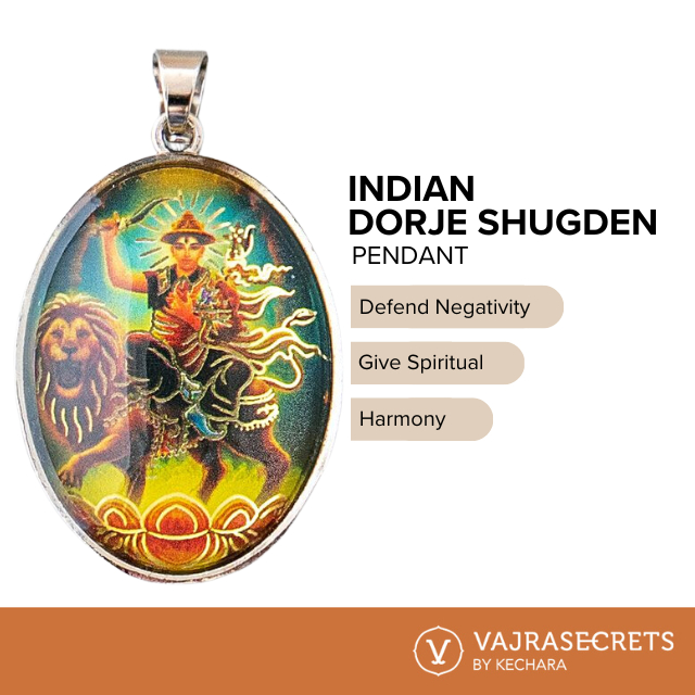 Indian Dorje Shugden Glass Dome Pendant (Large) | Shopee Malaysia