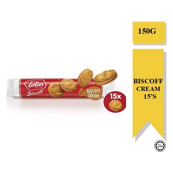 LOTUS BISCOFF SANDWICH BISCOFF CREAM 150G Shopee Malaysia