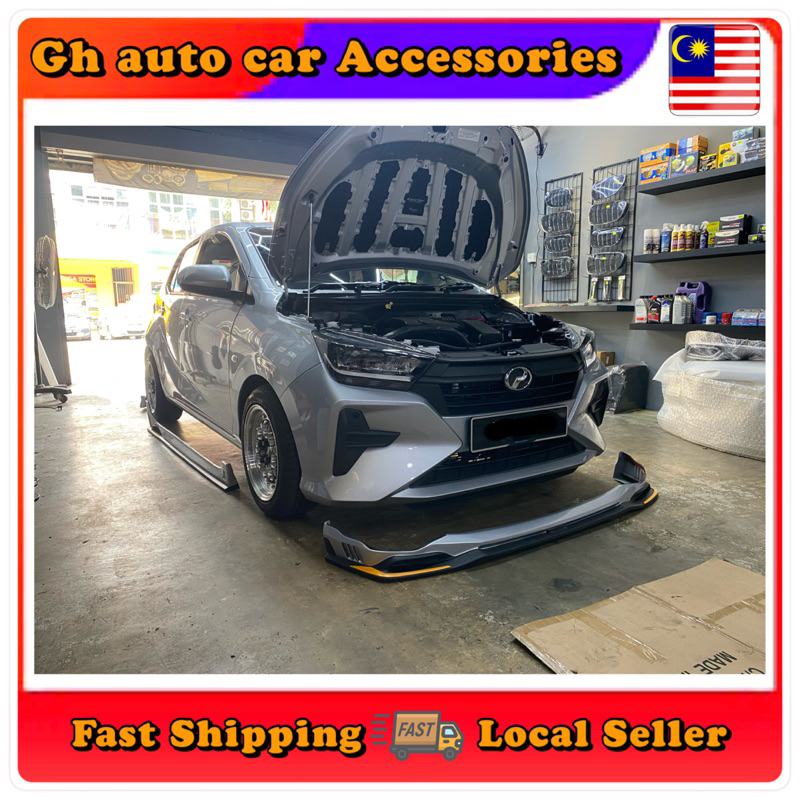 Perodua Axia 2023 Bodykit Filewar With Paint | Shopee Malaysia