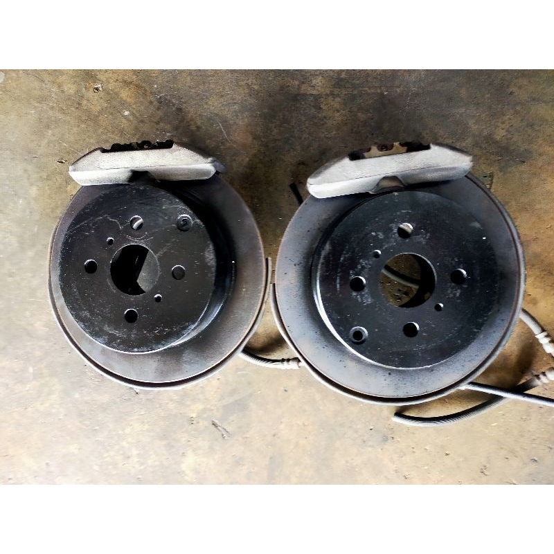 Disc brake belakang vios ncp42/rear disc brake vios(no bearing tyre