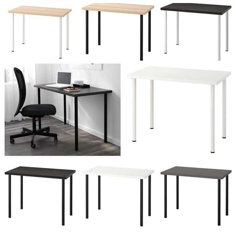 (MURAH) IKEA LINNMON Sturdy Study Table Laptop Table Meja Belajar