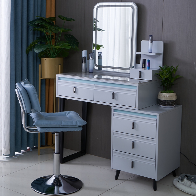 Dressing table set bedroom modern minimalist makeup table with chair