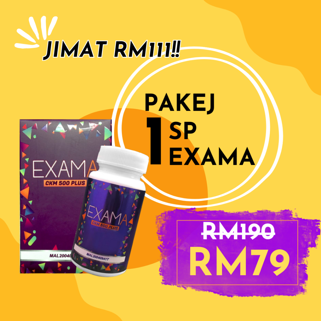 VITAMIN MINDA EXAMA IQ BOOSTER SUPPLEMENT DEWASA & KANAK KANAK FREE ...