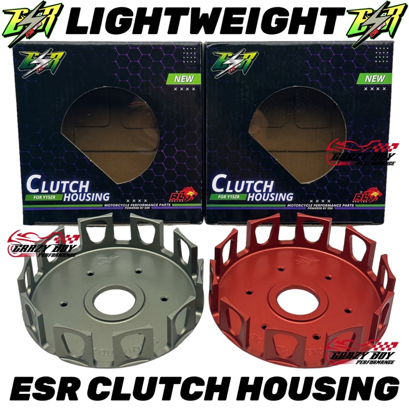 ESR MOTOR CLUTCH HOUSING RACING CNC LIGHTWEIGHT Y15ZR 100 ORIGINAL ESR