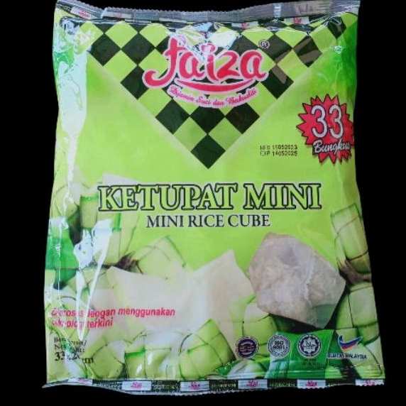 FAIZA KETUPAT MINI (33 PCS X 20G) | Shopee Malaysia