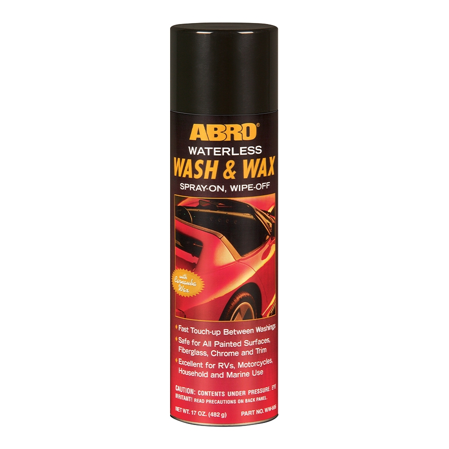 ABRO WATERLESS CAR WASH & WAX482G(100 USA PRODUCT) Shopee Malaysia