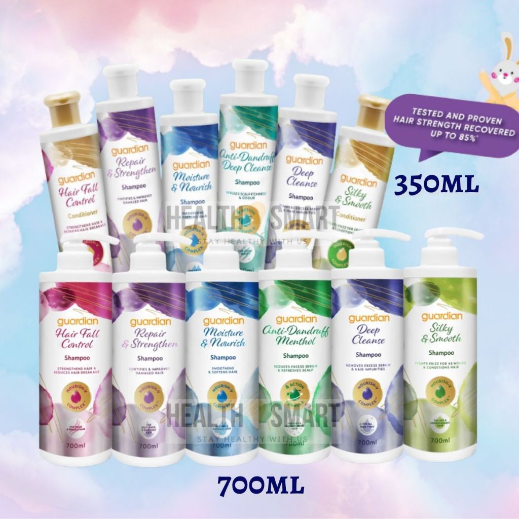 Guardian Shampoo & Conditioner 350ml / Guardian Shampoo 700ml / Deep Cleanse / Volume & Shine