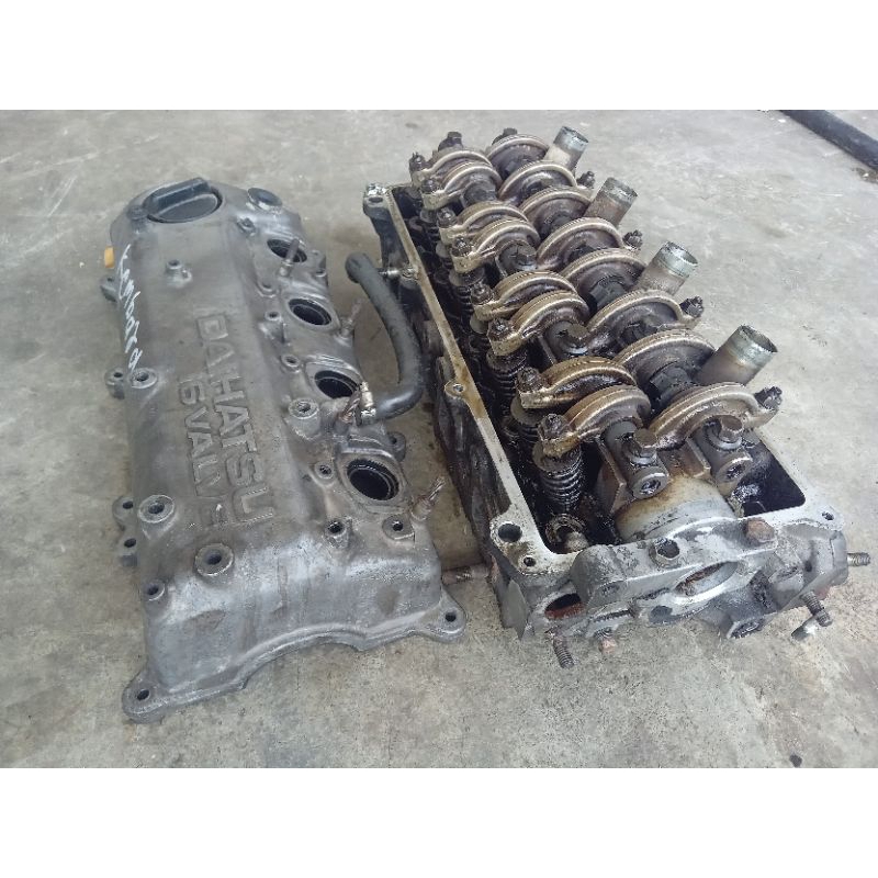 PERODUA KEMBARA 1.6 COMPLETE CYLINDER HEAD USED SECOND HAND ORIGINAL ...
