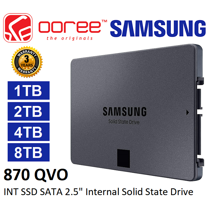 Samsung 870 QVO MZ-77Q4T0B/AM 4 TB Solid State Drive - 2.5