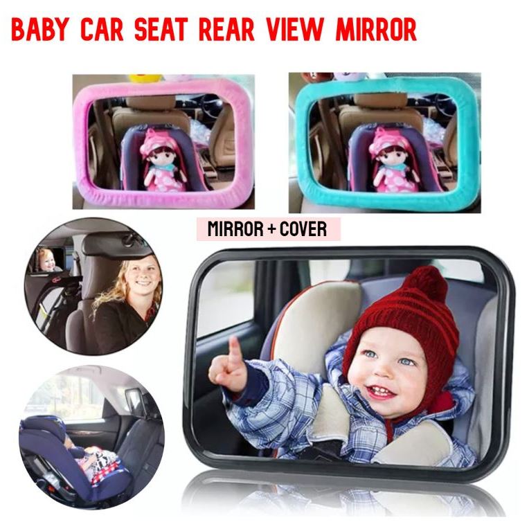 #Readystock Baby Infant Car Seat Rear View Mirror Reverse Mirror ...