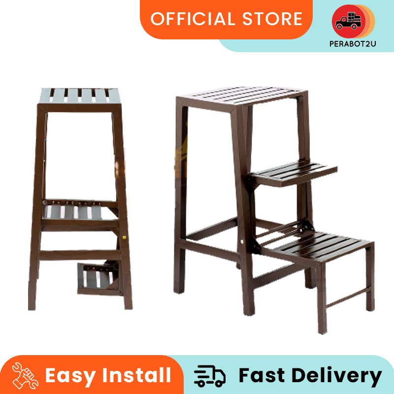 P2U 3V step stool besi/kerusi besi/metal stool | Shopee Malaysia