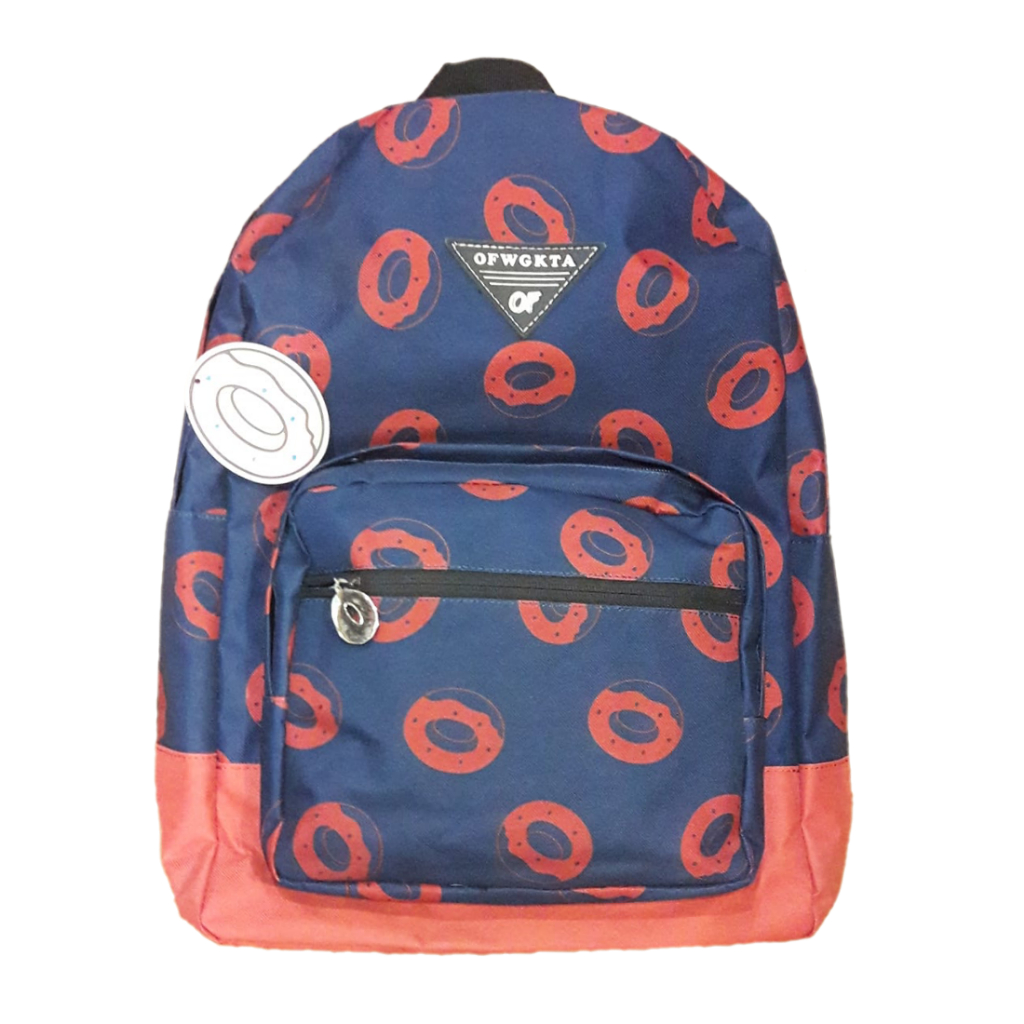 Odd Future Donut All purchases Over Print Blue Backpack