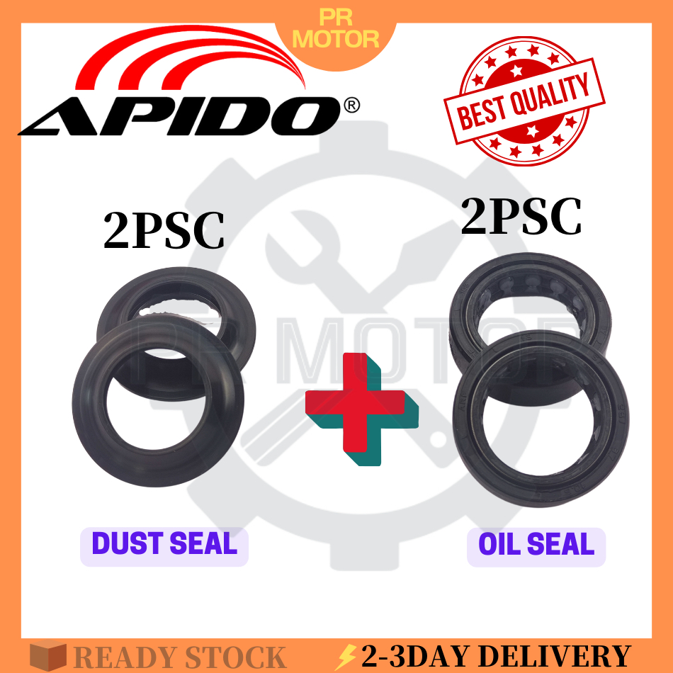 APIDO HEAVY DUTY MINYAK FORK OIL 170ML MOTORCYCLE fork oil seal fork