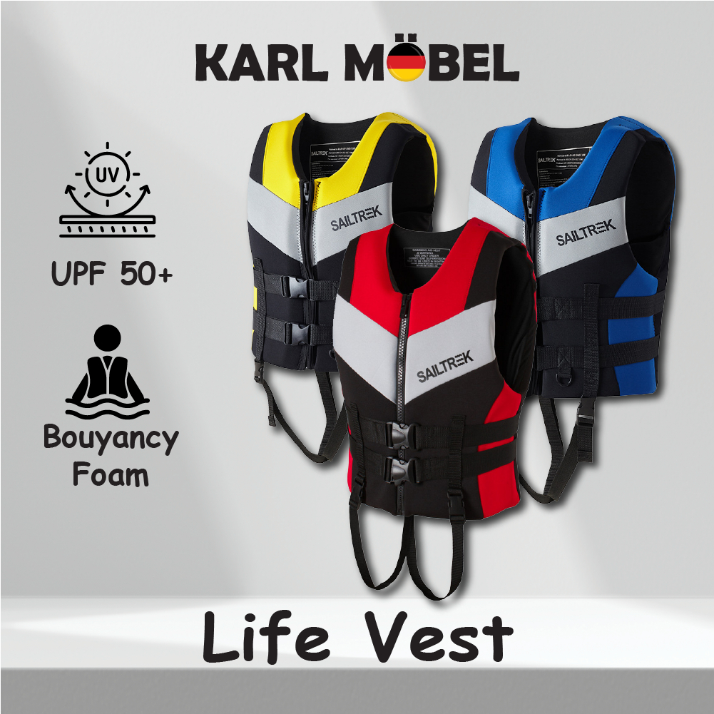 Sailtrek Life Vest Safety Life Jacket Swimming Watersports Fishing