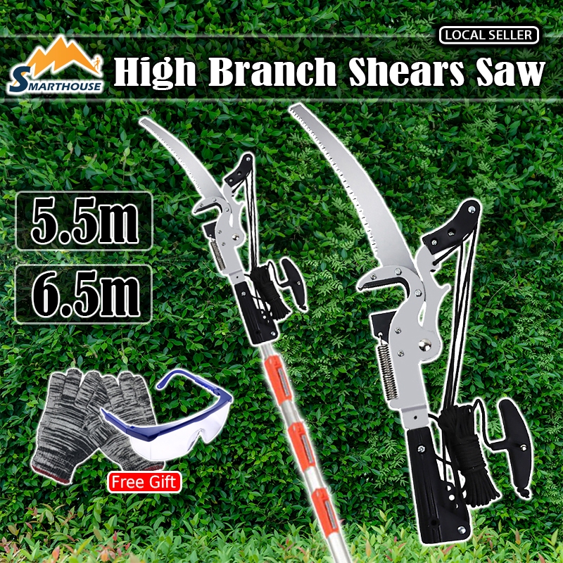 🚚🚚 High Branch Shears Saw 1.86.5 Meters Telescopic High Altitude Pruning Saw Tree Cutter