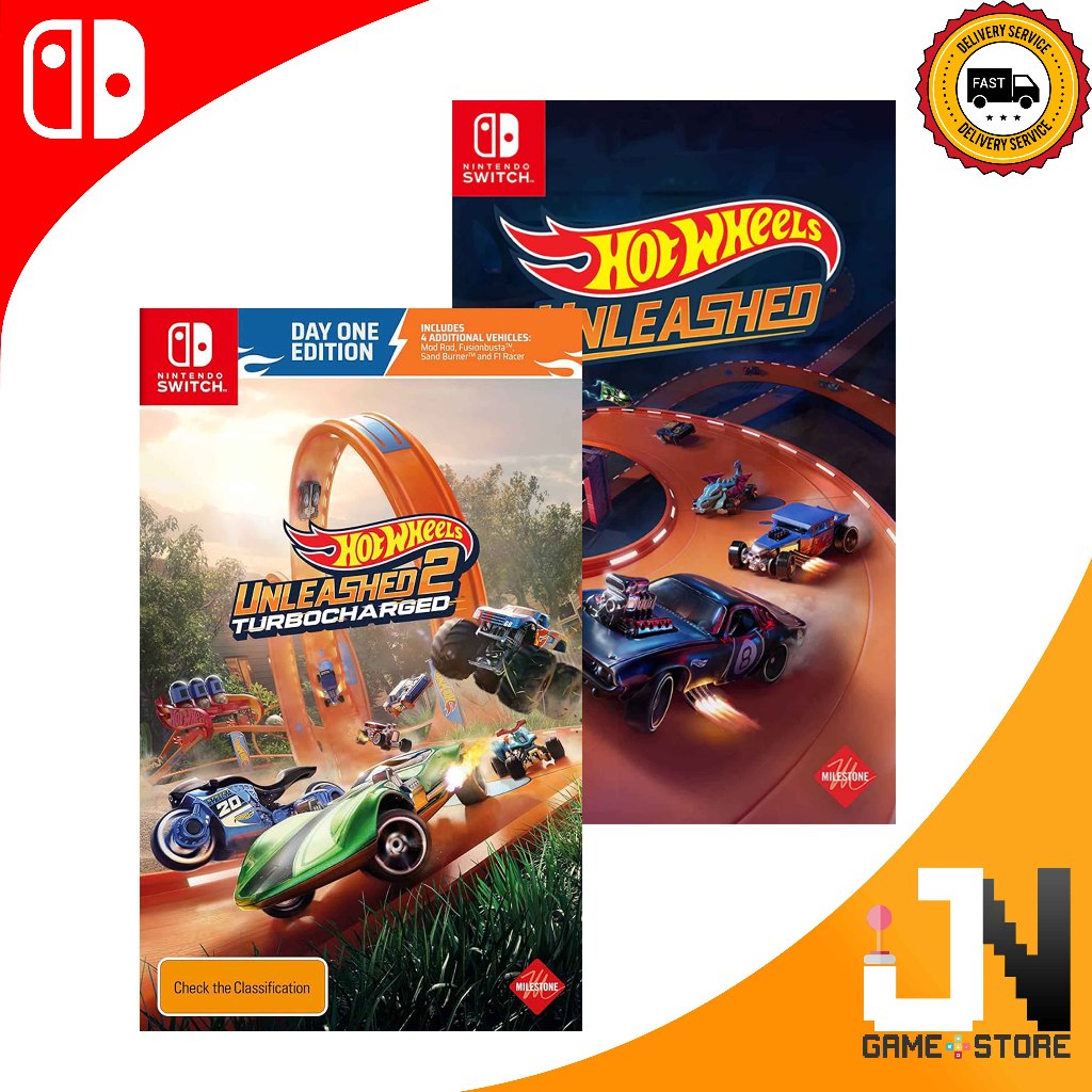 Nintendo Switch Hot Wheels Unleashed 2 Turbocharged Day One Edition / 1 ...