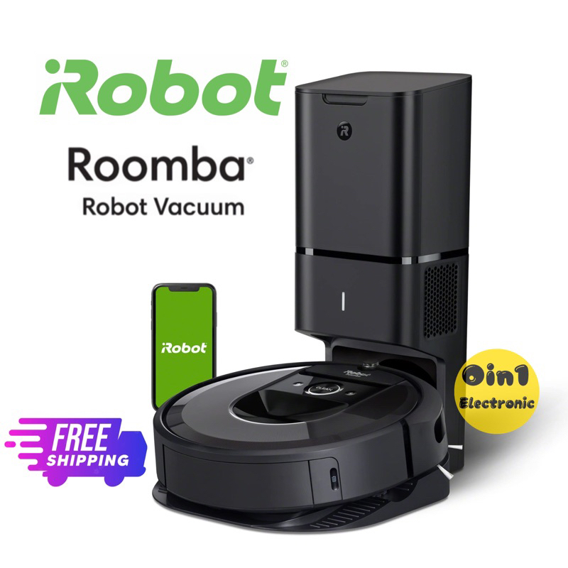 iRobot Roomba i7+ Robot Vacuum with Automatic Dirt Disposal Empties Itself for up to 60 Days
