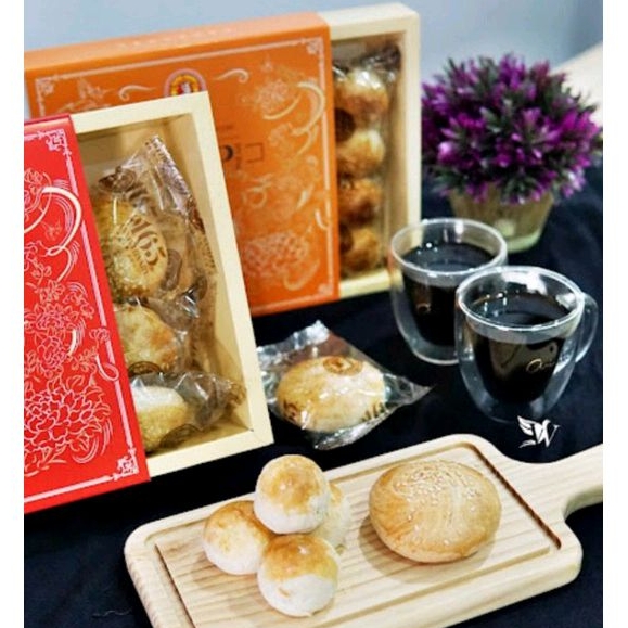 Penang Famous GHEE HIANG Big Beh Teh Saw HALAL Biscuits 5pcs