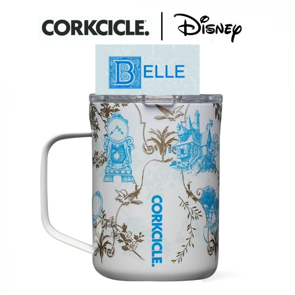 Corkcicle X Disney Princess Belle Beauty and the Beast Coffee Mug 16oz