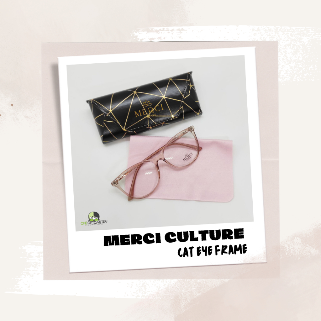 Merci Culture Code TR9100 / Bingkai Cermin Mata Cat Eye / Plastic Frame ...