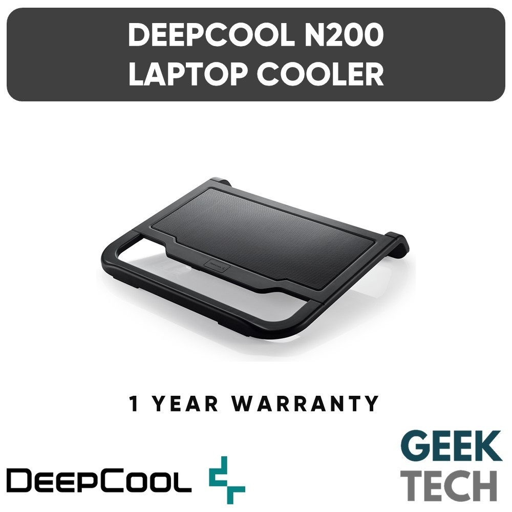 DEEPCOOL N200 Laptop Notebook Cooler | Shopee Malaysia