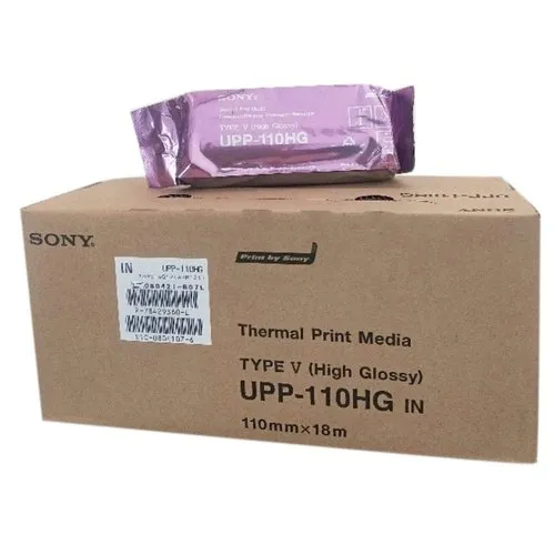(10 Rolls) Sony Thermal Print Media Type V UPP110HG 110mm x 18m