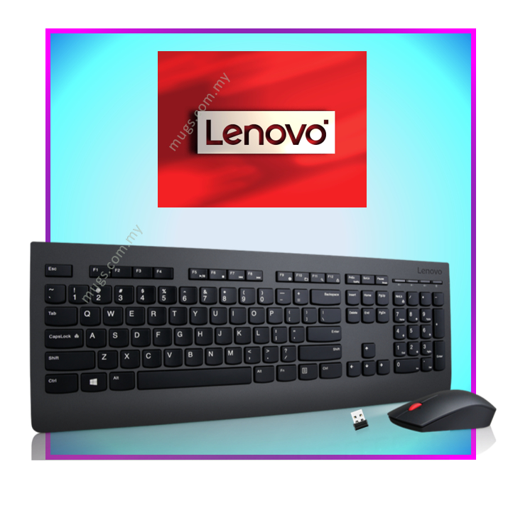 Lenovo Essential Wireless Combo Gen2 AI Mit Copilot-Taste, Schwarz, USB - View #9