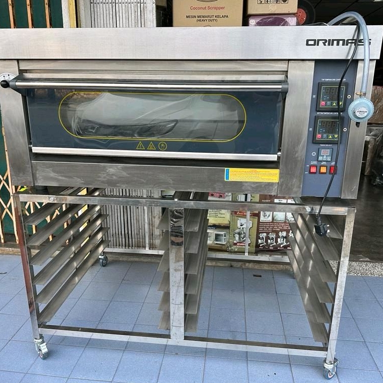 DIY STAND Only SUS For Industrial Gas Electric Oven 1 Deck 2 Tray Size ...