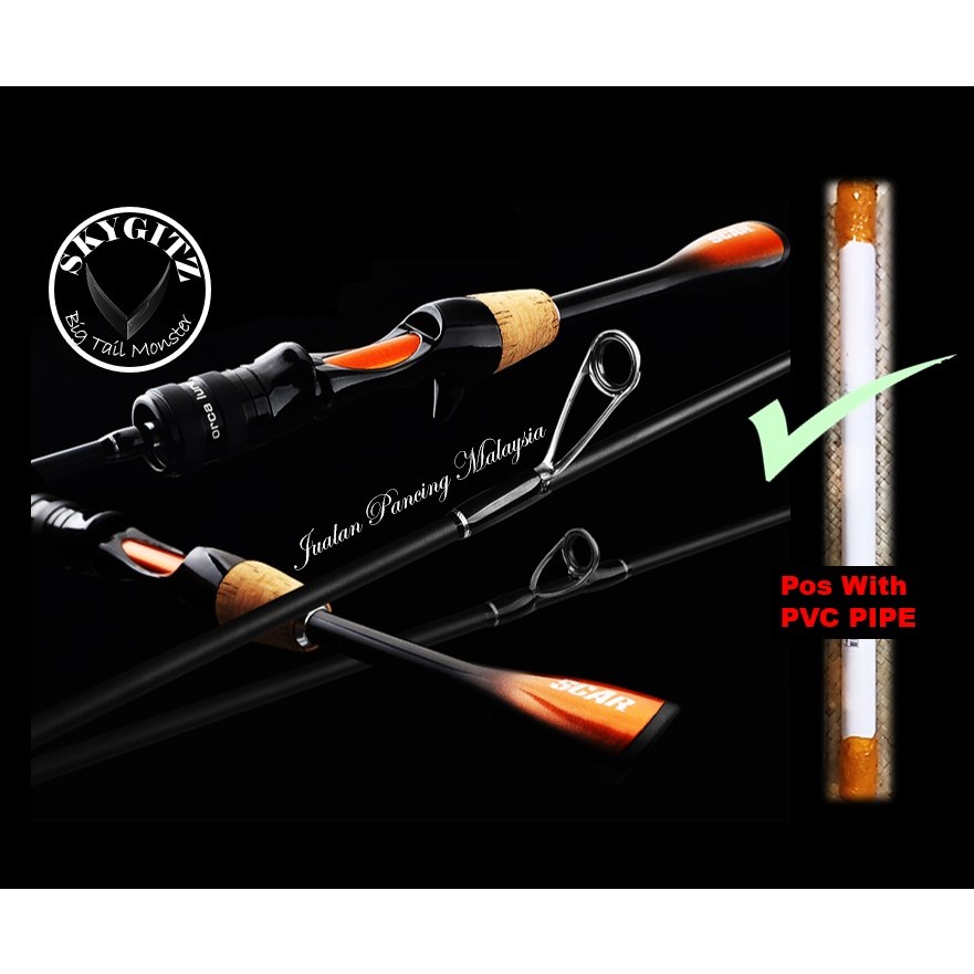 SKYGITZ MALAYSIA SKY SHARK HI POWER ULTRALIGHT rod - Sports