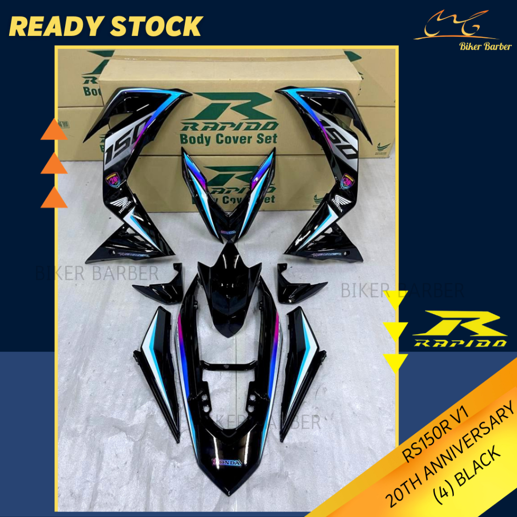 [READY STOCK] COVERSET/BODYSET HONDA RS150/RS150R V1 20TH ANNIVERSARY ...